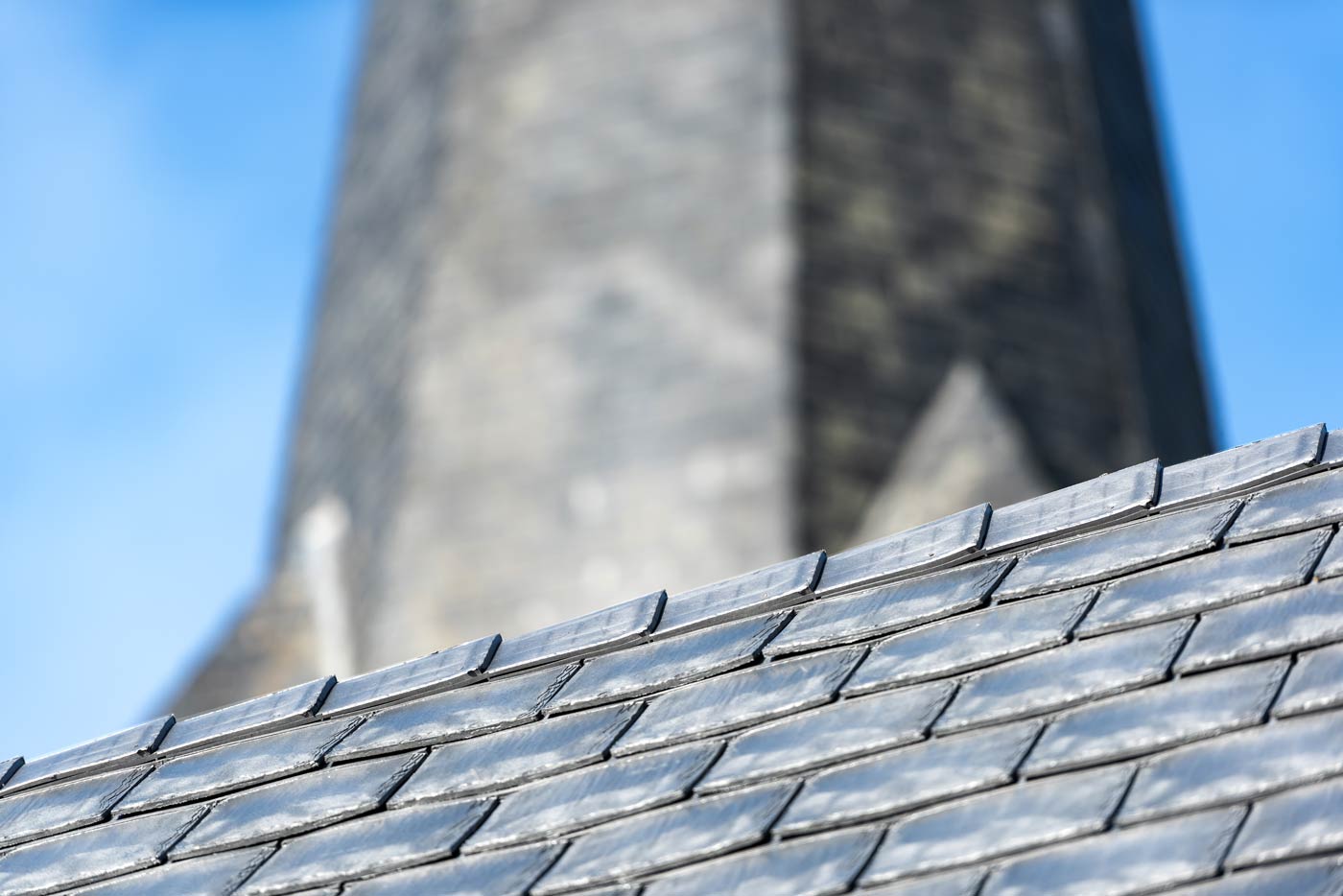 Heritage Slate duurzame rubber dakleien en zonnepanelen – Immanuelkerk Ermelo