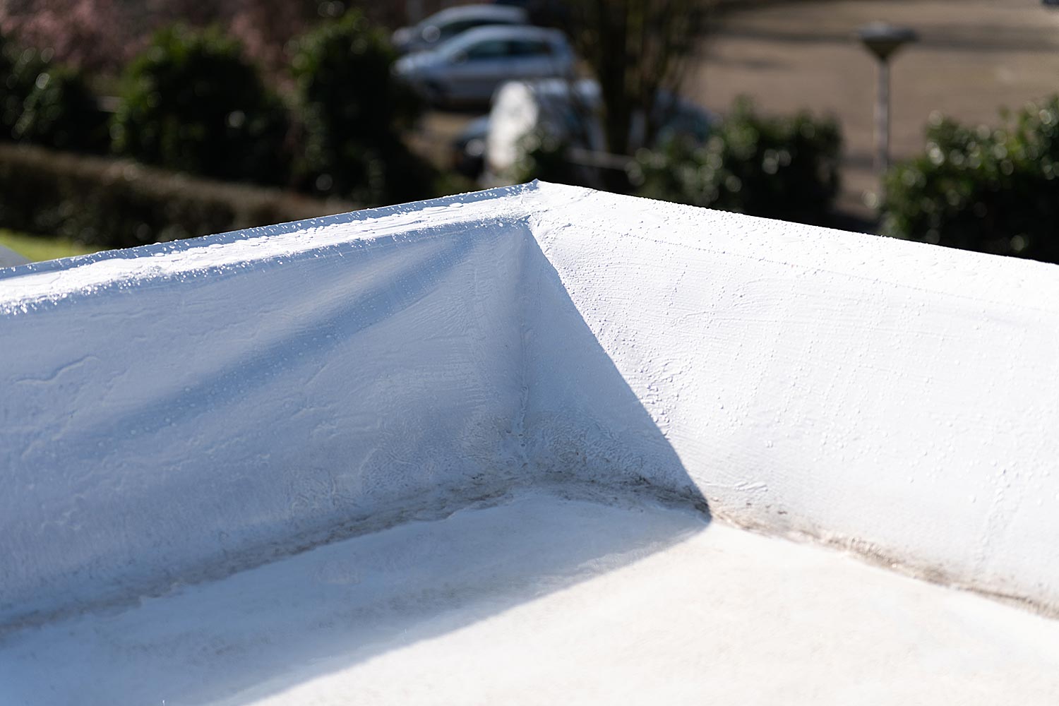 Hittereflecterend en waterdicht dak dankzij renovatie met Enduris Vloeibare dakbedekking - Den Bosch