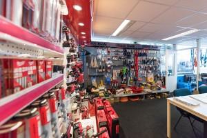 De shop van Aabo Trading Utrecht.